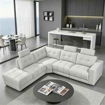 Sofa za dnevnu sobu od tkanine velike veličine